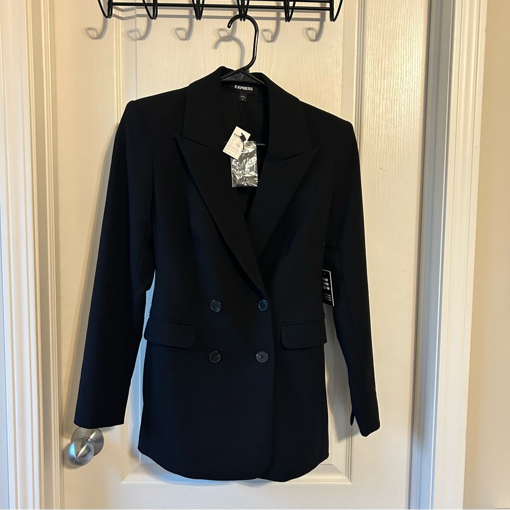 Express Black Tailored Blazer Jacket